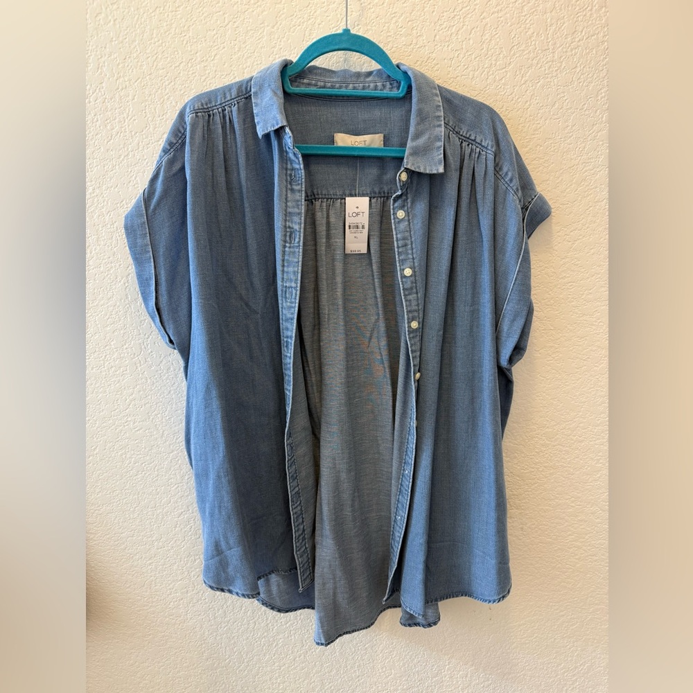 LOFT Denim Shirt